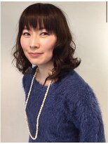 タイムズサロン 栄(times salon)&nbsp;切りっぱなし　ミディアムスタイル