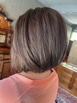 ジンリッチ(JiN RiCH)&nbsp;★ナチュラルボブアッシュグレージュカラー