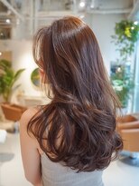 クレビア 名古屋(CreBiA)&nbsp;艶髪ウェーブ/髪質改善/透明感カラー/シアーグレージュ