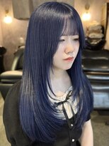 エルバイラビス 大宮(elu by lovis)&nbsp;《巴結生》寒色カラー/レイヤーカット/艶髪