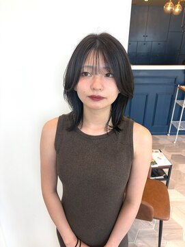 ラグ バイ シゲルカットクラブ 神田久志本店(lag) レイヤー×ダークカラー