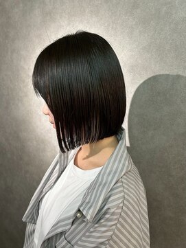 エクファ ヘア リゾート 大津 瀬田店(ex-fa hair resort) ミディアムヘア/暗めカラー/グランマッシュ/大津/瀬田