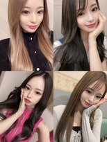 リップ 大阪本店(LIP) 【レミー100%最高級人毛/ロング】シールエクステ70枚+ブリーチ