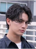 センターパートルーズパーマ緩めフェザーパーマfifth20代30代
