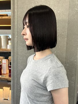 ロンド 表参道店(Lond) ボブ 縮毛矯正