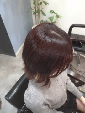 トゥーレ(Tule) 大人ボルドーボブ