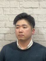 グレイスフル バーバープラチナム 六本木店(Graceful Barber platinum)&nbsp;ツーブロック束感ショートアップバング