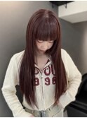 インナーカラー/トリートメント/デザインカラー/ペールピンク