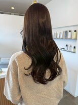 クララジャパン ナベシマ(CLALA JAPAN Nabeshima)&nbsp;髪質改善　縮毛矯正　顔まわり　韓国風　ミディアムレイヤー