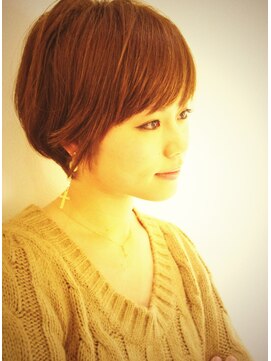 シーンノース(sCene north) ☆sCene☆スモーキーブラウンボブ~kouno~