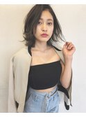 大人ニュアンスレイヤーウルフ【ハイライトバレイヤージュ】