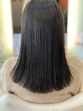 カール 鶴川店(K：R) 大人クラシカルストレート#艶髪