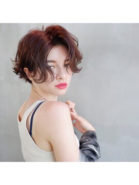 アンジェリカ 立町店(ANGELICA) 【Angelica】グレージュカラーシースルーバングロング