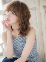 クオーレ ヘア アンジュ 水戸店(CUORE HAIR ange)&nbsp;*ange水戸*…大人かわいい外国人風カール♪小顔セミディａ