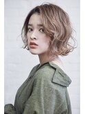 【Lalei】ブランジュ×毛先パーマボブ　辻幸奈　表参道