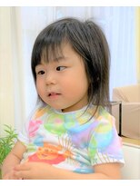 ヘアー リラックス 風香(HAIR RELAX)&nbsp;キッズカット/女の子/前下がり/仙台