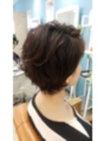 アラワラブルー(arrawarra blue)&nbsp;メリハリショートヘア/20代/30代/40代/50代/倉敷駅/白楽町