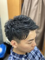 ヒロギンザ 御茶ノ水店(HIRO GINZA)&nbsp;ツーブロック×ゆるふわパーマスタイル