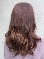 ビューティーヘアサロン アングル 八戸ノ里店(Beauty Hair Salon angle)&nbsp;フェミニンなコーラルピンク
