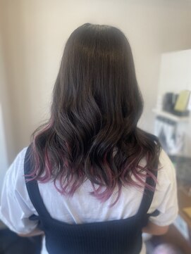 コレクトバイイヴァン 八戸ノ里店(colext by IVAn) エクステでインナーカラー