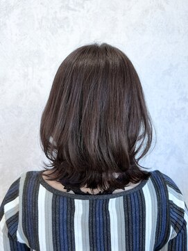 デミヘアー(Demi hair) ネオウルフ×アッシュブラウン