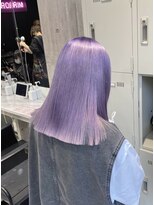 ワンズクロエ 原宿店(ONE's Chloe)&nbsp;ラベンダー/アースカラー/くびれヘア/ツートーンカラー