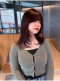 ハイレイヤー　韓国風ヘア　ワンホンヘア【大宮美容室】