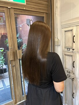 キュリオ(CURIO) 〔1番人気メニュー〕髪質改善×艶カラー♪