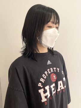 ヨーク(YOKE) 【 YOKE 】ミディアムレイヤーシャギー小顔顔まわり韓国