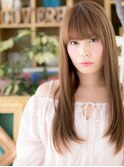 透け感☆大人かわいい小顔ミルキーベージュc5北浦和20代30代40代