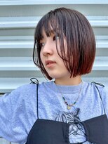 ファルファラ(farfara)&nbsp;【farfara】伸ばしかけボブ/ダークブラウン（問屋町テラス）