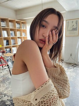 ガレージ バイ グリーン 原宿 表参道(Garage by green) ハイトーンストレート