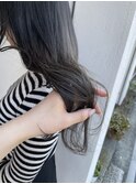 透明感抜群グレージュカラー
