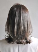 うるツヤレイヤーカット前髪こなれヘア姫カットサイドバング