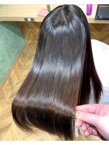 エマ 上板橋店(emma)&nbsp;美髪ストレート(髪質改善×縮毛矯正)手で乾かしただけの艶髪