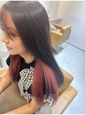 ピンク インナーカラー