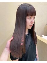 スニュウ(snuw)&nbsp;【snuw mina】レイヤーカット/透明感カラー/伏見