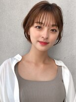 エトラ 渋谷店(etora)&nbsp;前髪 メルティーカラー 似合わせカット ショートヘア 小顔"