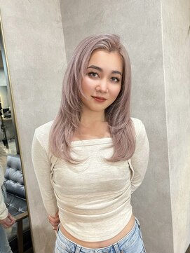 リエンス(RIENS) 【RIENS】ホワイトピンクグレージュ×馬越麗奈『ブリーチ』