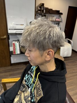 ルーム(ROOM) 【ROOM】極上ハイトーン！　ホワイトシルバーカラー