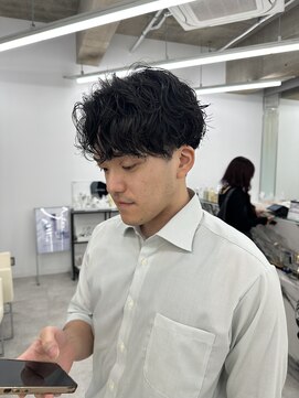 ウィル バイ ブラウン(Vir by Brown) シャドウパーマ/ニュアンスパーマ/センターパート