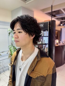 メンズサロンバムオム 名古屋栄店(MEN’S SALON BAMM HOMME) アメカジに合うミックスパーマ【坂根】