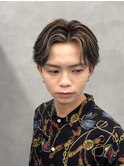 センターパート×ハイライト 京都河原町四条