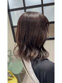 大人かわいいエギョモリ ミルクティーブラウン ひし形シルエット