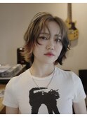 セクションカラー/ボブ/ショートカット