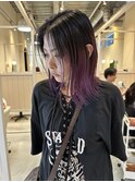 グラデーションカラー「パープルブラック」