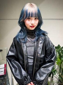 キオク(KIOX) ケアブリーチ/デザインカラー/レイヤーカット/髪質改善