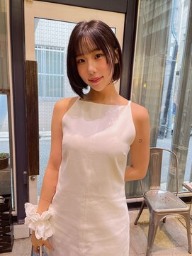 チックタック モーガン モデル(TICK-TOCK MORGAN Model) レイヤーボブ/ブリーチ無し/元町美容室