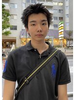 ソーコ 渋谷(SOCO) メンズカットメンズショートスパイキーショートピンパーマ渋谷