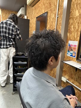 ジールクス 太田店(G LUX) スパイキーパーマ